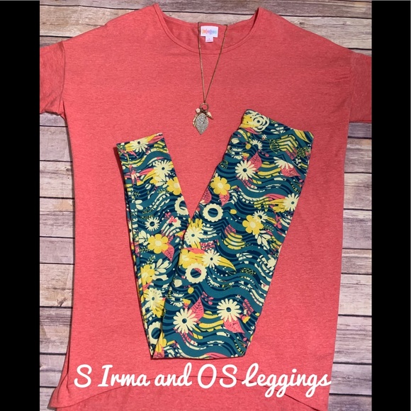 LuLaRoe Tops - LuLaRoe Small Irma with One Size Leggings
